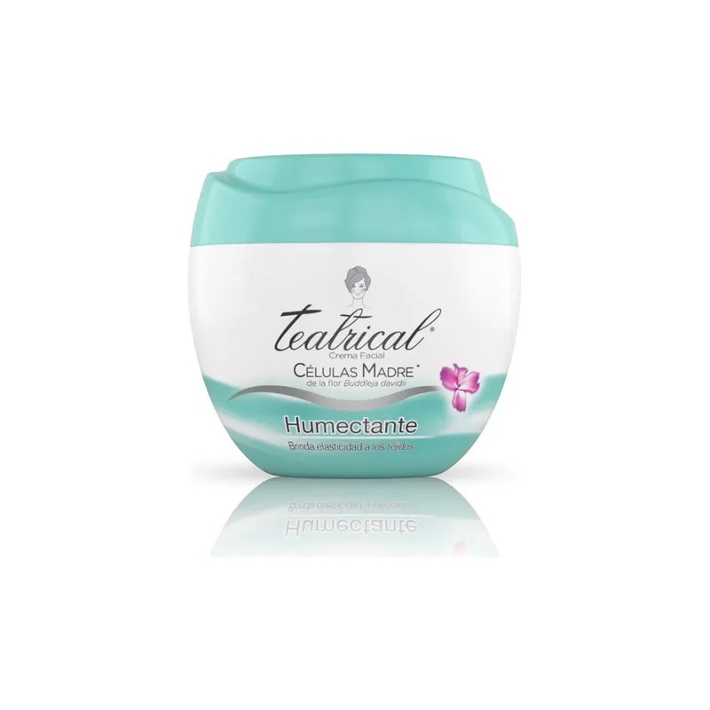 Crema Humectante Facial Teatrical Regeneración De 200 G