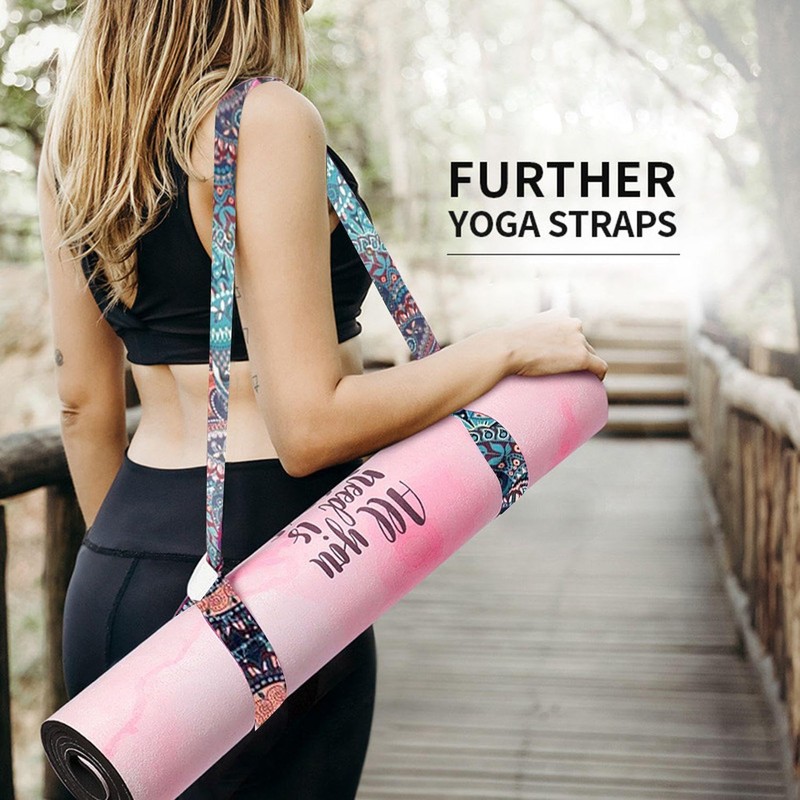 FFDHWU 2 Pieces Yoga Mat Binding Straps, Yoga Mat Storage