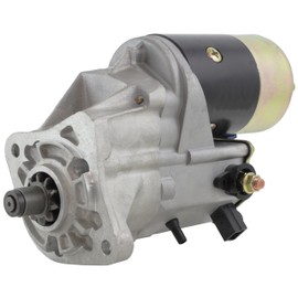 New Premium Starter Compatible with Case Uni-Loader 1835C Teledyne Diesel Engines 1987-1998 Replaces 128000-5600 128000-5601 128000-5602 1959854C1 87297368 TMD-27M507 TMD27M00519