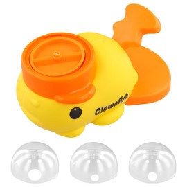 Culinavog 2-in-1 Dog Treat Dispenser Toy, Interactive Pet Slow Feeder for Small Medium Dogs, Enrichment Puzzle Toy for Training, Boredom Relief, Fun Mealtime (Yellow)
