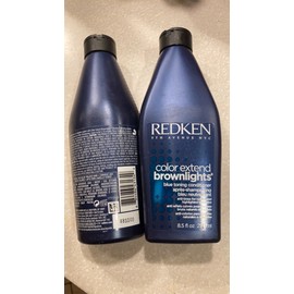 Redken Color Extend Brownlights Blue Conditioner -shampooing  8.5 oz 2pk