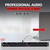 MUSYSIC 15-Band Stereo Graphic Equalizer Professional Dual – High-Fidelity Sound,