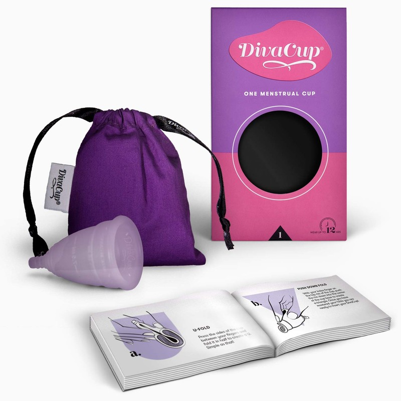 【月経カップ】ディーバカップ（DivaCup）世界シェアNo.1の月経カップ 初めてでも使いやすい コットンポーチ付き (Mサイズ（×1）)