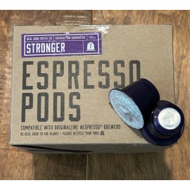 Real Good Coffee Co. Stronger Espresso Pods 36 Ct – Nespresso