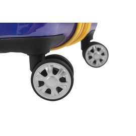 Rockland Melbourne Hardside Expandable Spinner Wheel Luggage, Two Tone Navy, Carry-On 20-Inch