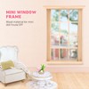 Angoily 1: 12 Scale Dollhouse Windows, 6 PCS Simulated Twelve