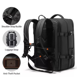 Premium New Premium Black Travel Backpack