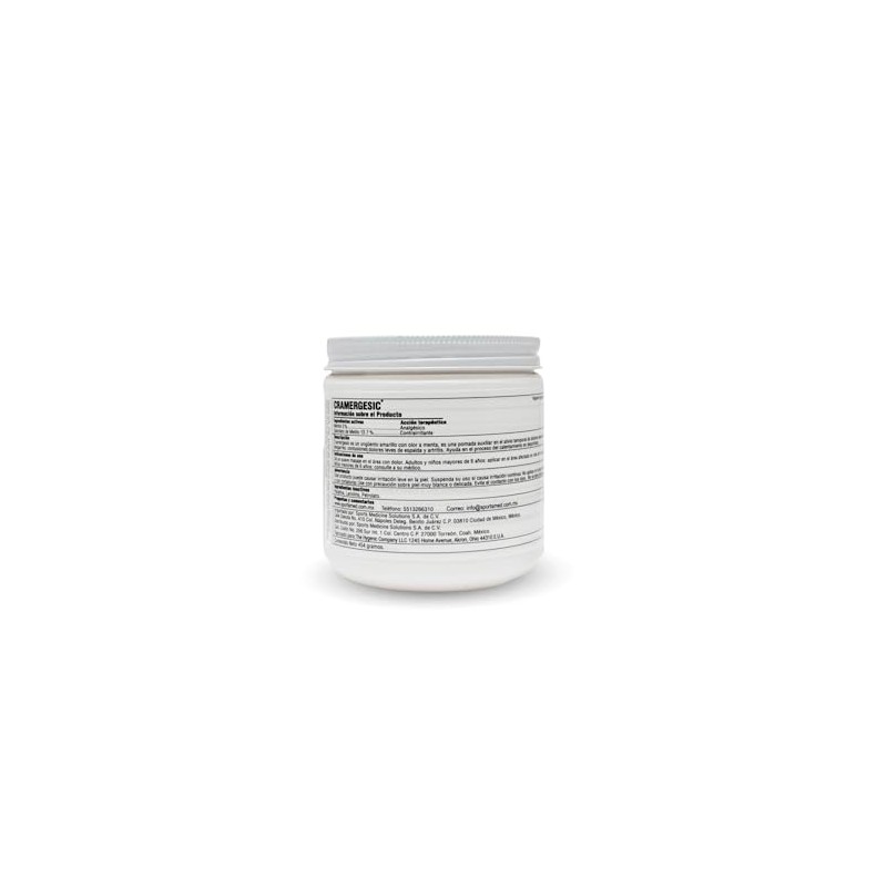Ung Ento Cramergesic 1lb 454g Calor Ligero Cramer