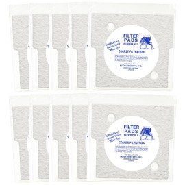 Buon Vino Mini Jet Wine Purifier Filter Pads 10-Count (Pack of 3), #1 Coarse Filters for Sediment, Home Brewing Supplies, Filtration System Accessories for Wine Starter Kit