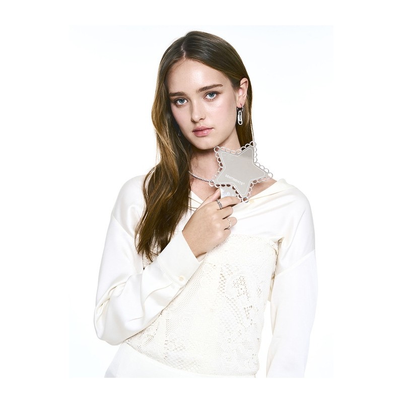 NO.604 [SILVER] STAR HAND MIRROR / NO.604 [SILVER] STAR HAND