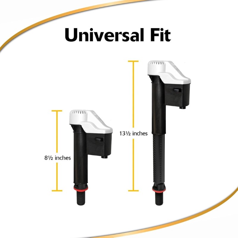 Korky Quietfill Toilet Fill Valve - Universal Fits 99% of