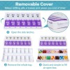 Ezy Dose Weekly Pill Planner Organizer XL Easy Use AM/PM