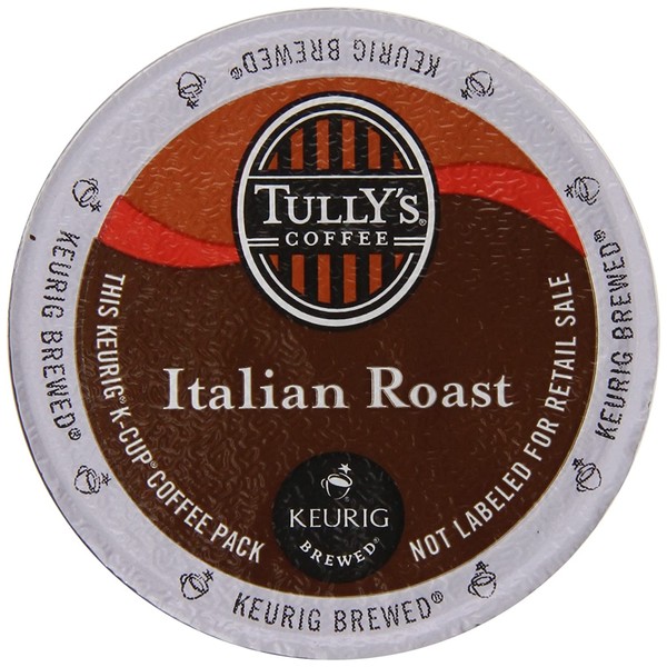 Keurig, Tully's, Italian Roast, K-Cup Counts, 50 Count