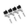 MSCRP AN4 Fuel Brake Line,LS Coolant Crossover Steam Vent Kit