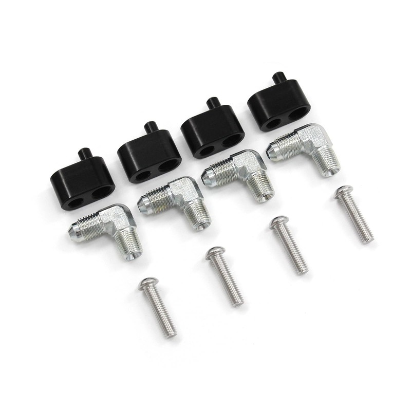 MSCRP AN4 Fuel Brake Line,LS Coolant Crossover Steam Vent Kit