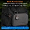 Forge TSA Approved Luggage Locks Ultra-Secure Dimple Key Cable Locks
