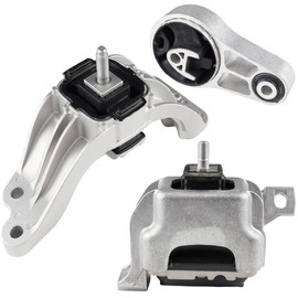 3PCS Engine Motor and Transmission Mount Kit Compatible with Mini Cooper DOHC 2007-2010, Cooper 2011-2015, Cooper Turbocharged 2007-2015, 1.6L, Replaces A70004 22116778645 A70073 22116783094 A4088
