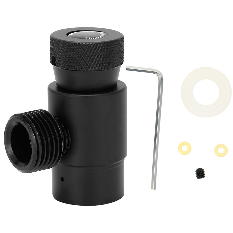 Soda Cylinder CO2 Refilling Adapter Valve Aluminum Alloy ASA with