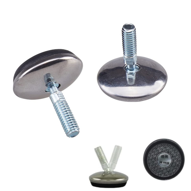 8 x Adjustable Metal Furniture Feet, Versatile Feet for Furniture,