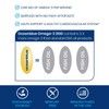 Ocean Blue Omega 2100 Nutritional Supplement, 120 Count
