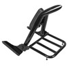 DSISIMO Motorcycle Passenger Backrest Sissy Bar with Luggage Rack Compatible