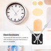 DOITOOL 4Pcs Quartz s Non-Ticking Silent Clock Mechanism with 16