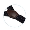 Taope Mens Shirt Stays Military Adjustable Elastic Garter Straps Sock