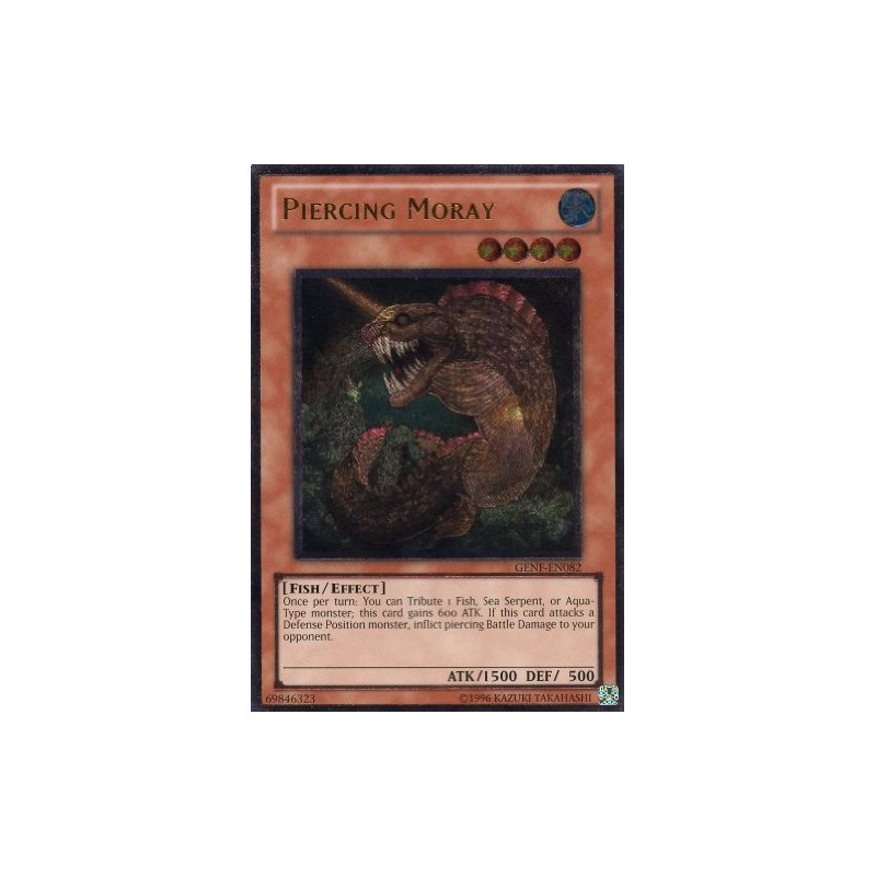 Yu-Gi-Oh! - Piercing Moray (GENF-EN082) - Generation Force - Unlimited
