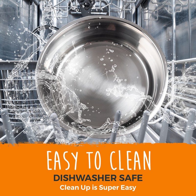 Mighty Paw Stainless Steel Dog Bowls - Steel Bowl Set