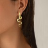 Snake Earrings for Women Silver Snake Earrings Dangle Gold Snake
