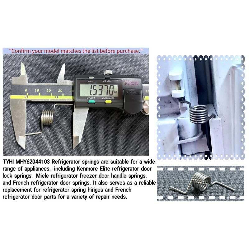 TYHI For Refrigerator French Door Spring New Premium Heavy Duty
