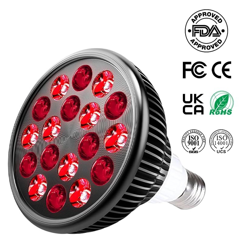 Zarbaha Red & Near Infrared Light Therapy Bulb – 18
