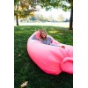 Drink Strap Inflatable Air Sleeping Beds Lounger Couch Chair Sofa
