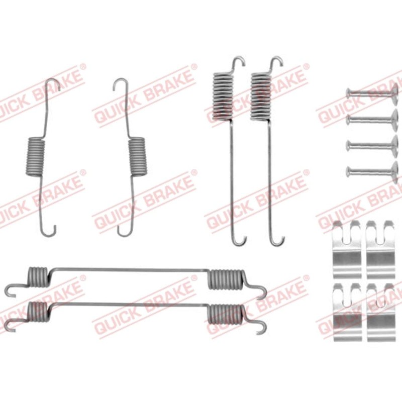 Quick Brake 105 – 0030 Accessory Kit, brake shoes