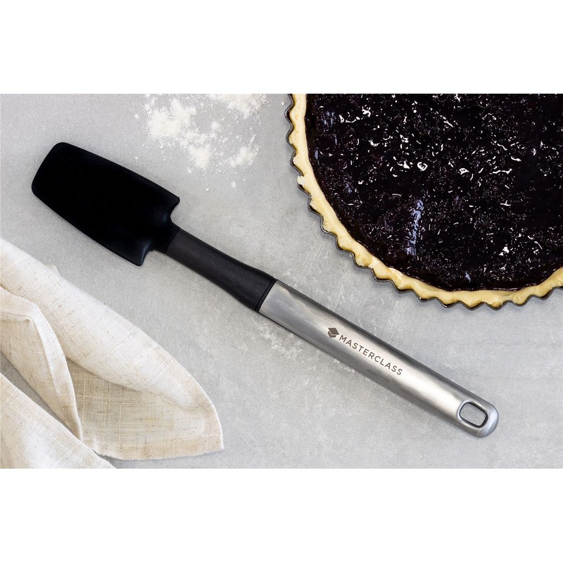 MasterClass Soft Grip Stainless Steel Jar Spatula