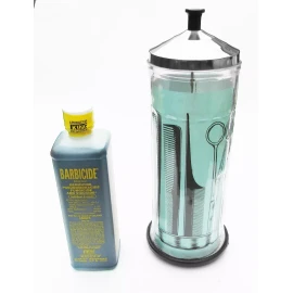 Barbicide mas Shave Factory Combo Barbicide Jarra Common Wealth Más Barbicide 473ml/16oz