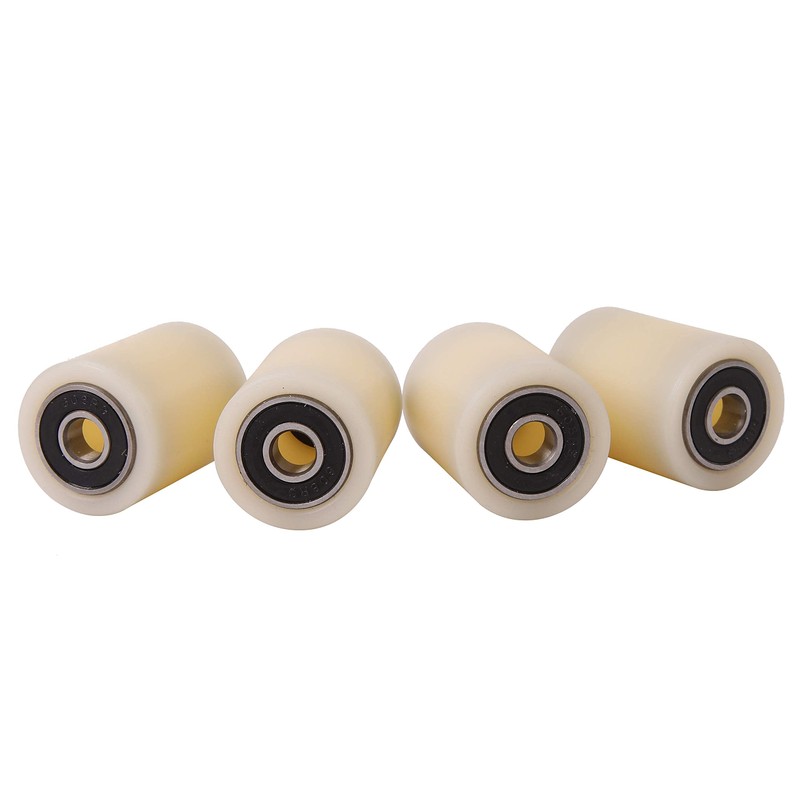 4 Pieces Nylon Rollers 30 mm diameter 40 mm wide