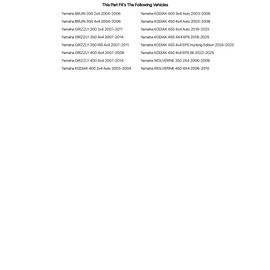 TUSK First Line Air Filter for Yamaha Kodiak 400 4x4 Auto 2003-2006