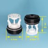 XHSESA 1pc Drain Pump Cover Filter Screen Filter Drain Pump