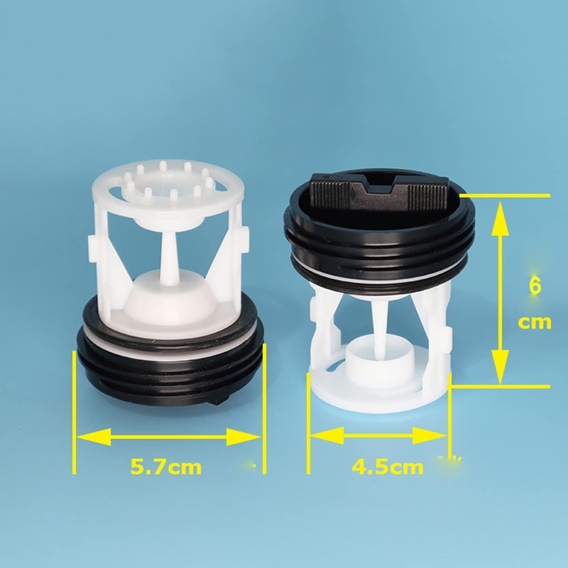 XHSESA 1pc Drain Pump Cover Filter Screen Filter Drain Pump