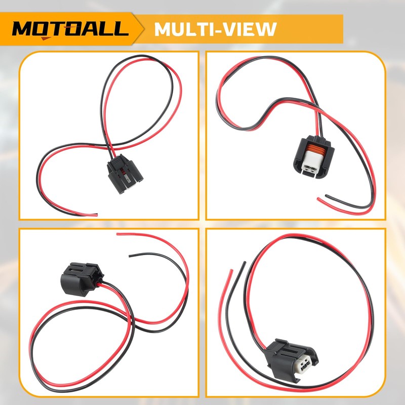 MOTOALL A/C Compressor Control Valve Plug CV Wiring Harness Connector