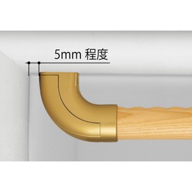 Pine Six Handrail Materials Bauhaus Select 35 3-Pack, Corner with endoburakettokaba- For Bd – G Gold