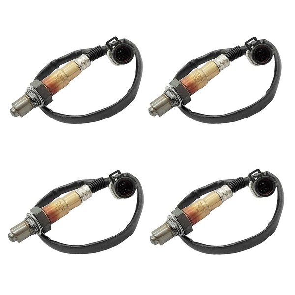 Amrxuts 4pcs 250-24701 Upstream Downstream Oxygen Sensor for 2004-2008 F-o-r-d