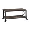 Sauder Steel River Coffee Table, L: 42.91" x W: 24.21"