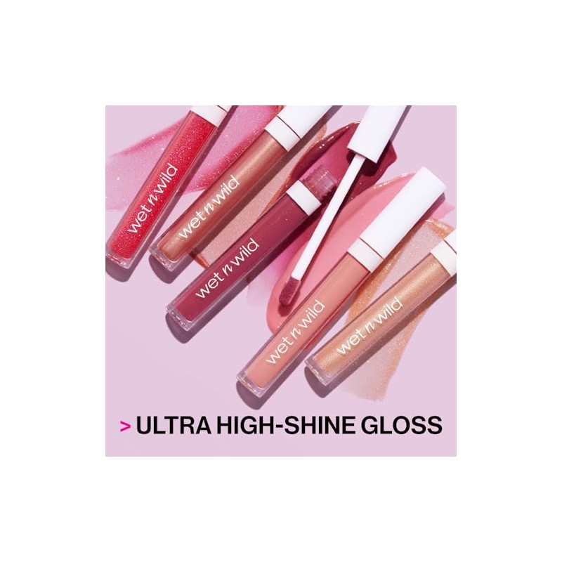 Wet n Wild Mega Slicks Lip Gloss - Larga duración