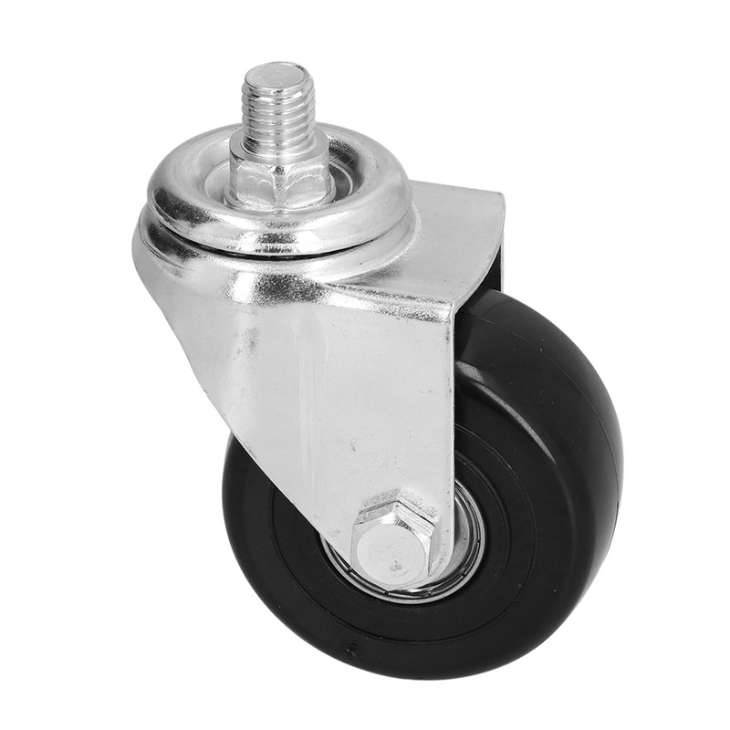 Stem Casters 65mm/2.6in 360° Rotation Low Noise Furniture Movable Mounting