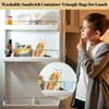 Triangle Sandwich Container,Triangle Sandwich Container Reusable,Triangle Sandwich Box with Lids