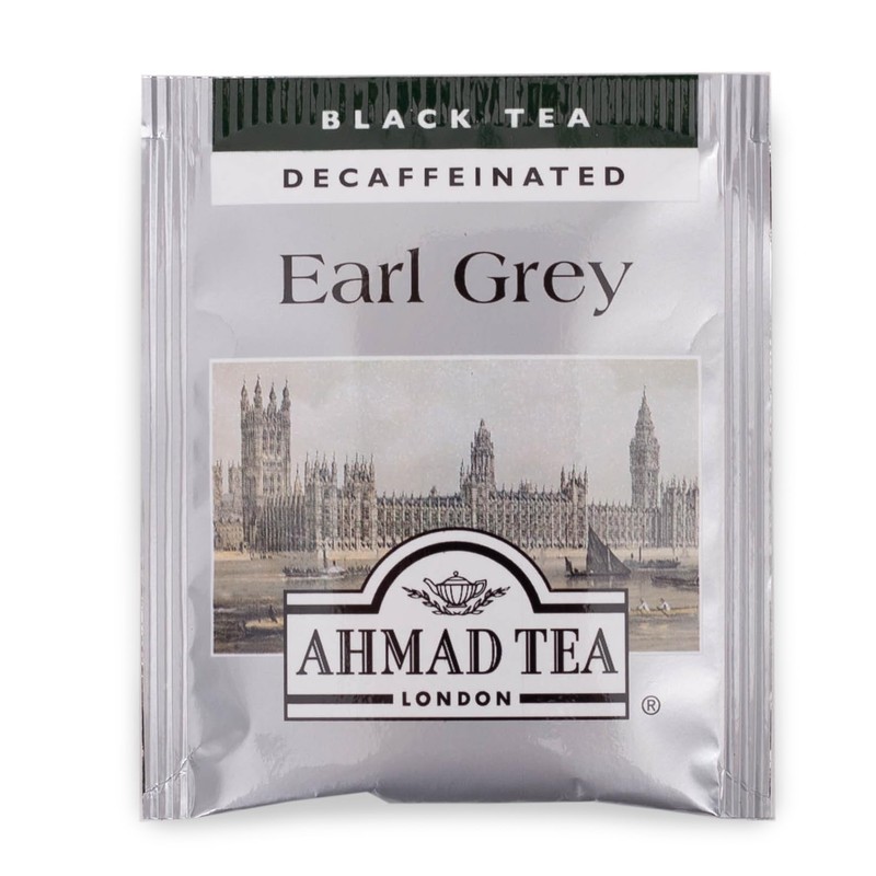 Ahmad Tea Decaffeinated Earl Grey Tea, 20-Count Boxes, 8.4 ounce