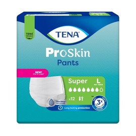Tena Pants Super (L) X 12 (Limit 4 per order)
