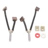 Motor Replacement Brushes, Reduce Friction Increase Speed Efficient Winching ATV
